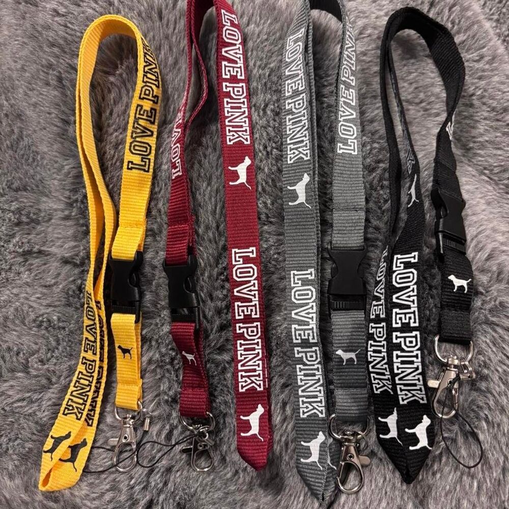 Victoria's Secret LOVE PINK Lanyards bundle y2k